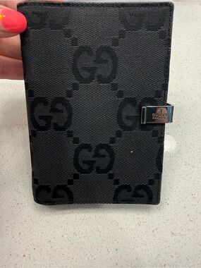 Authentic Gucci GG Canvas PM Agenda Planner with Original Inserts & Certificate